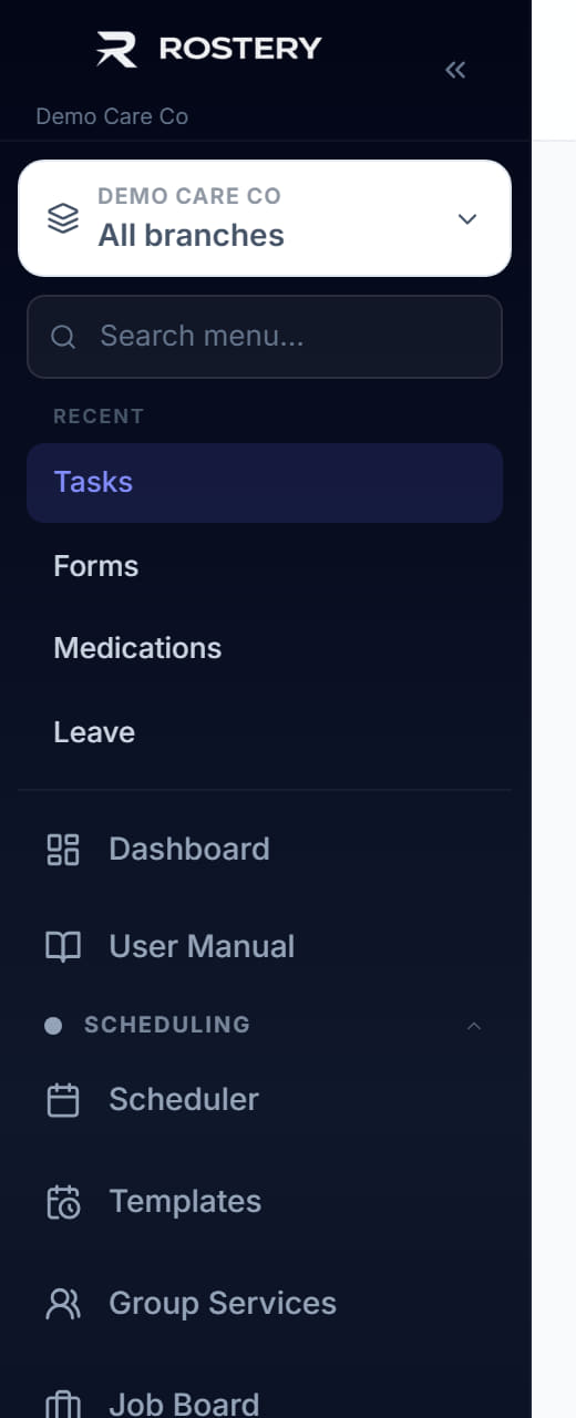 Tasks, step 2