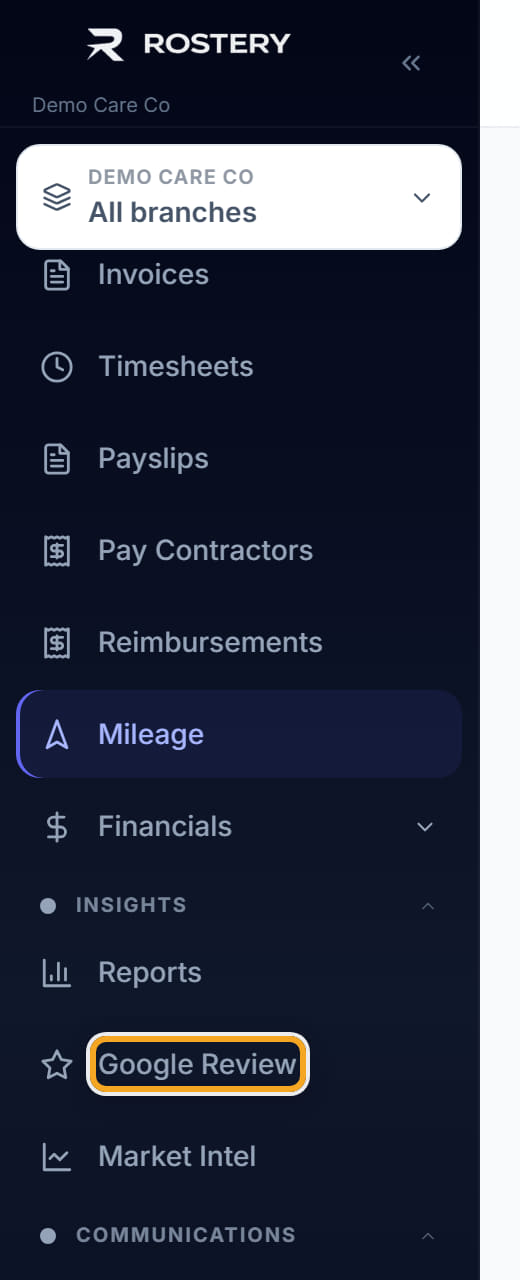 Mileage, step 1