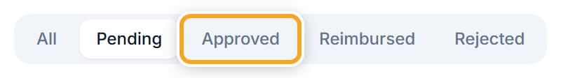 Reimbursements, step 2