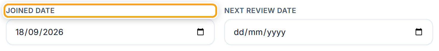 Add a new participant, step 4