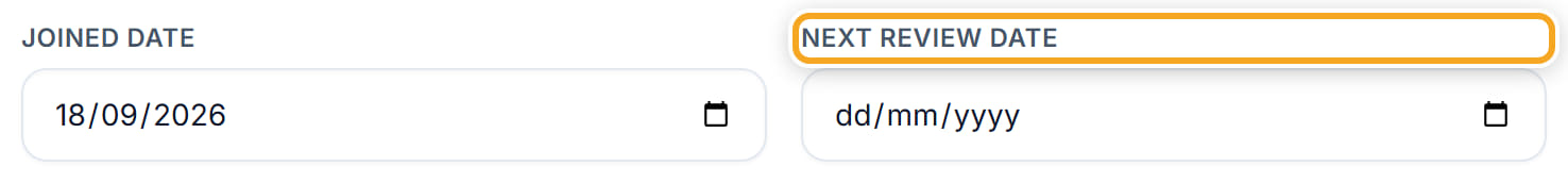 Add a new participant, step 5