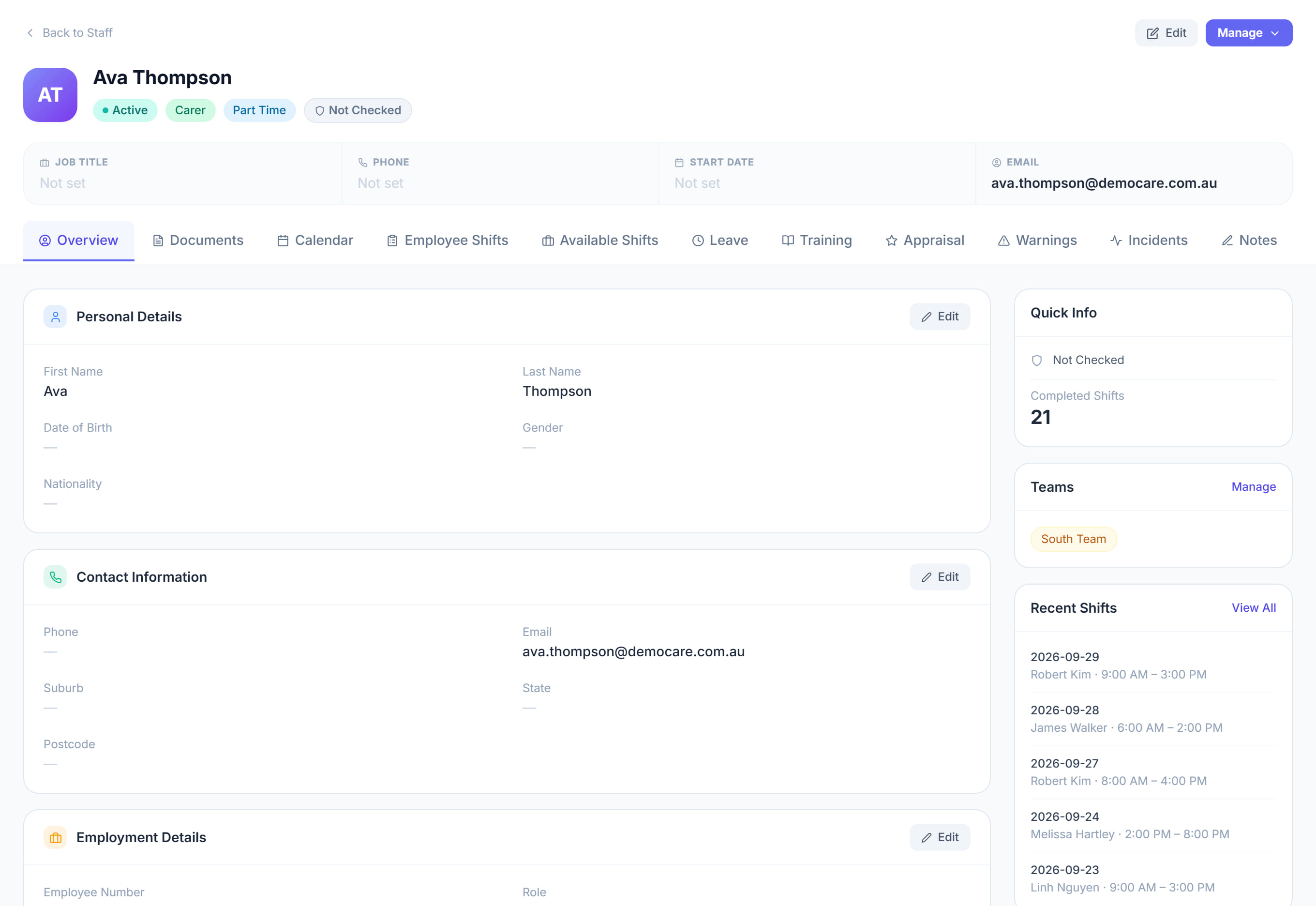 Add a qualification or check to a worker in Rostery