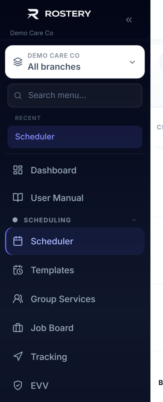 Change the time of a shift, step 5
