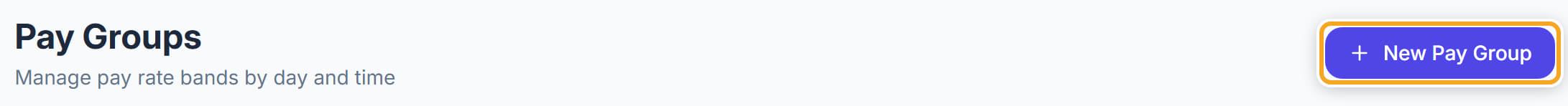 Set up a pay group, step 2