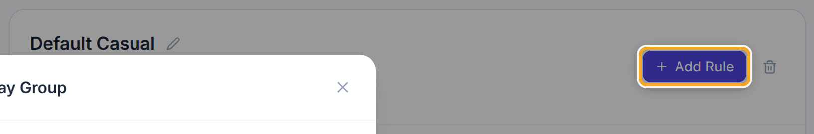 Set up a pay group, step 6