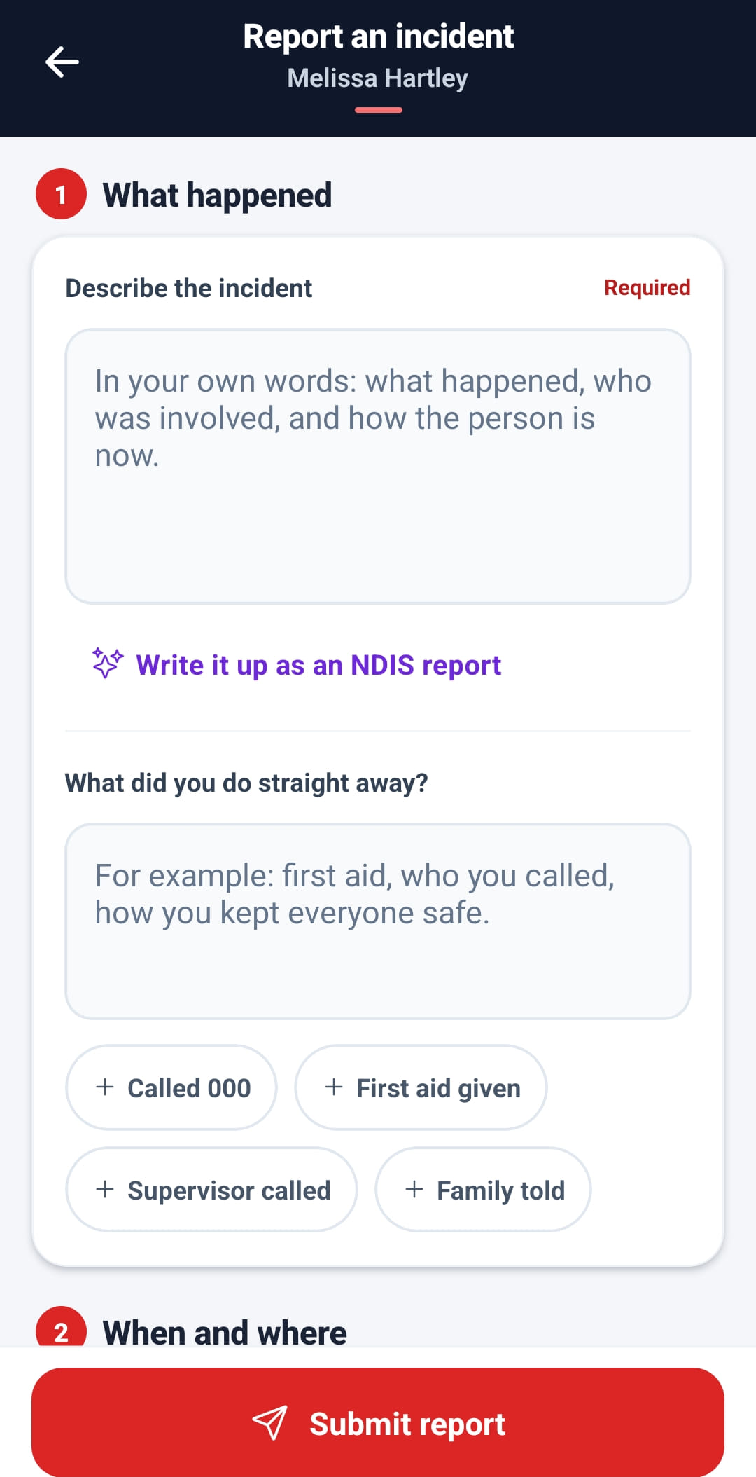 Incidents in Rostery