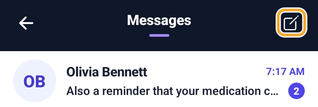 Messages, step 3