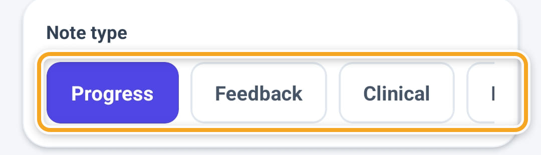 Progress notes, step 4