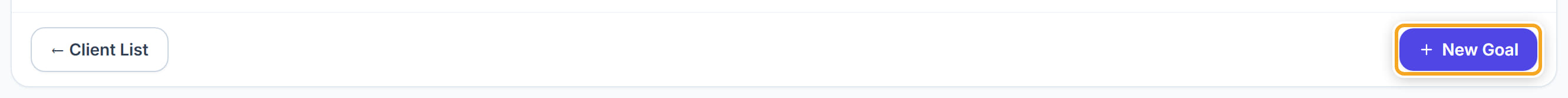 Client Goals, step 2