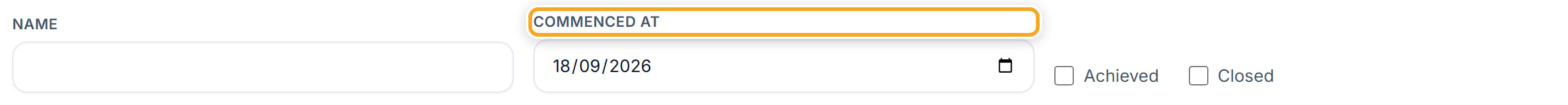 Client Goals, step 5