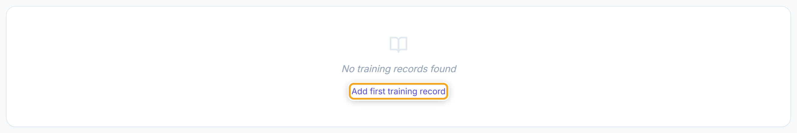 Staff Training, step 1