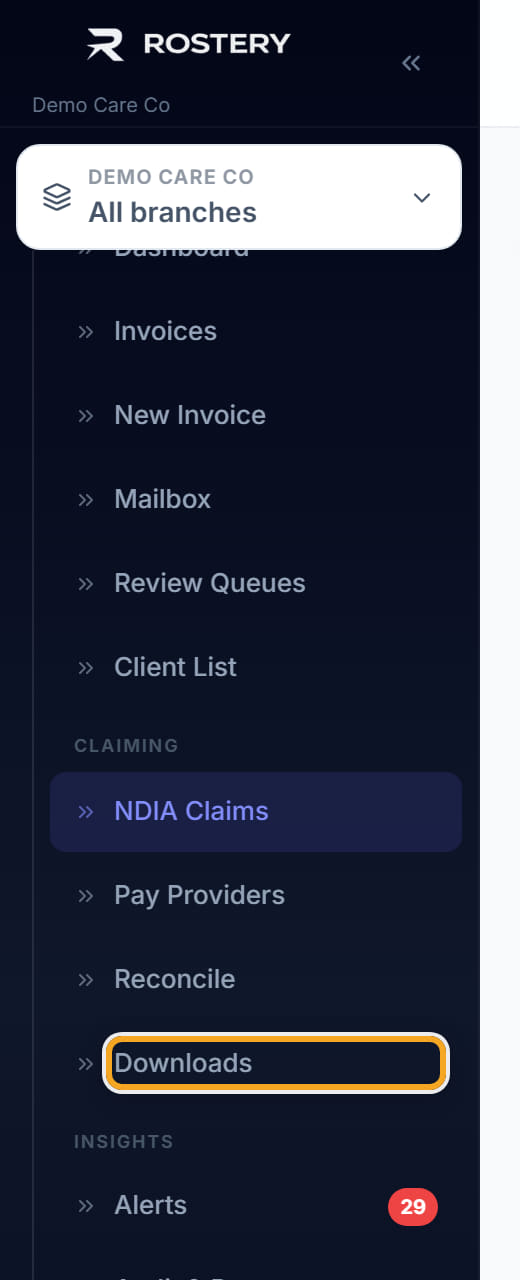 NDIA Claims, step 3