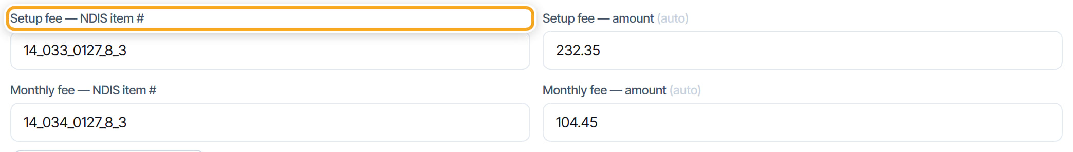 PM Settings, step 1