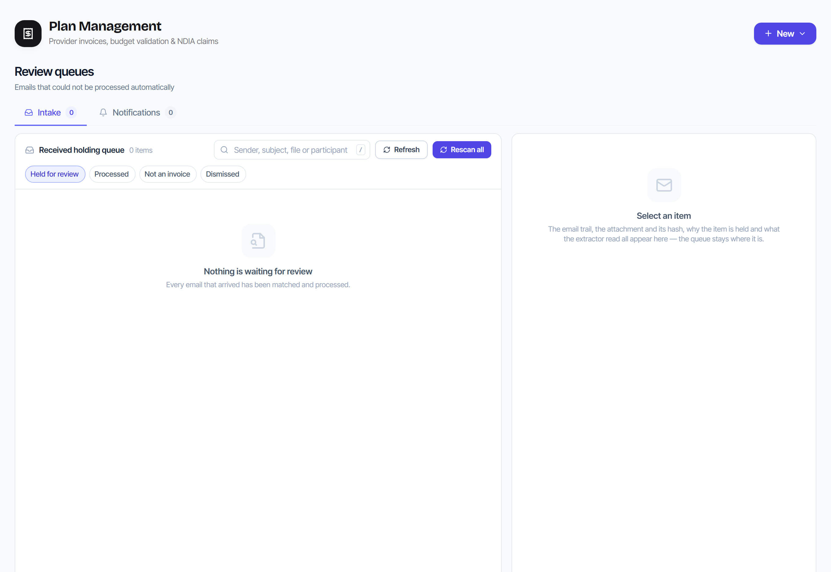 Review Queues in Rostery
